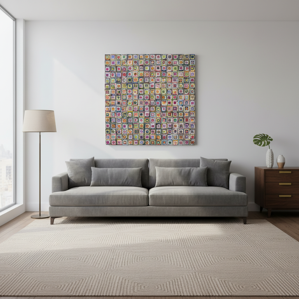 LH Home D-Bodhi Wall Deco Kaleidoscope 40"