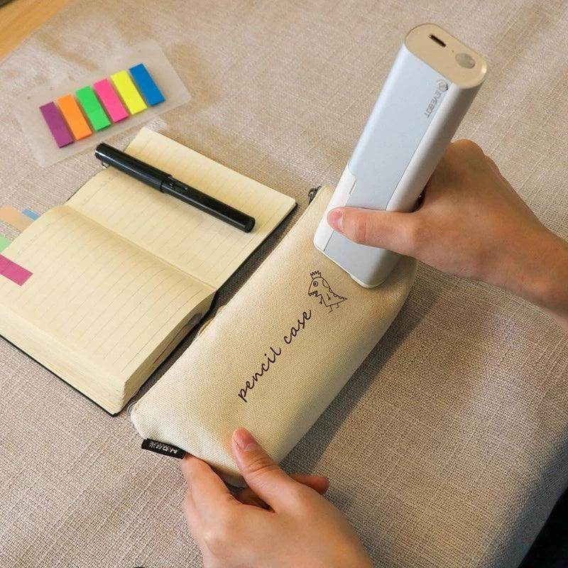 Portable Handheld Inkjet Printer for Multi-Surface Printing