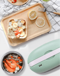 Portable Cooking Electric Lunch Box Stainless Steel