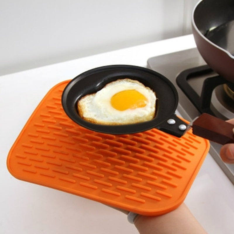 1/3pcs Silicone Pot Mat, Placemat, Cup Mat - Heat Resistant, Creative Coffee Mat For Countertops Tables - For Kitchen Decoration - Suitable for Everyday Use - Perfect Gift for Housewarming