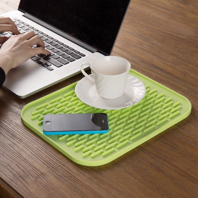 1/3pcs Silicone Pot Mat, Placemat, Cup Mat - Heat Resistant, Creative Coffee Mat For Countertops Tables - For Kitchen Decoration - Suitable for Everyday Use - Perfect Gift for Housewarming