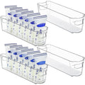 1pc Breastmilk Storage Container, Transparent Clear Freezer And Fridge Organizer Bins, Plastic Storage Bins For Breast Milk, Baby Pouches, Formula, Bottles And Yogurts, Home Kitchen Storage Supplies