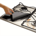 1/4/8pcs Premium Reusable Gas Range Stovetop, Burner Protector Pad Liner Cover, Extra Thick 0.15mm For Cleaning Kitchen Tools