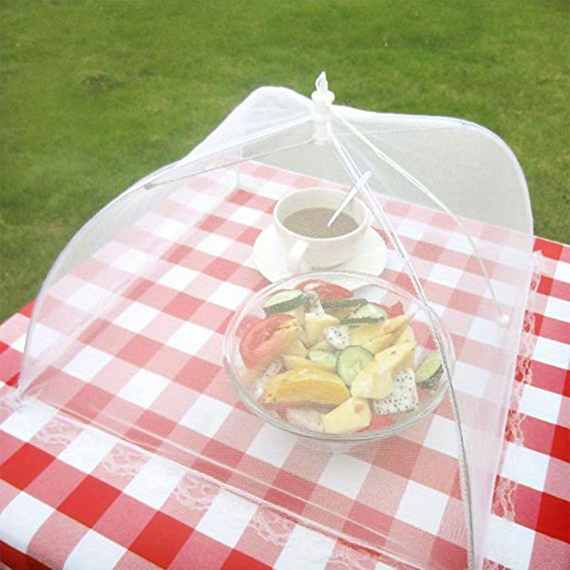 3pcs Ultimate Foldable Picnic Net Food Covers - Large, UV-resistant, Dust-proof Kitchen Tool - Perfect for Vegetables, Restaurants, Food Trucks, Outdoor & Indoor Dining Adventures