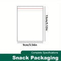 Value Pack 100pcs, Plastic Zipper Bags, PE Gallon Food Storage Bags, Item Storage Bags, Restaurant Kitchen Use