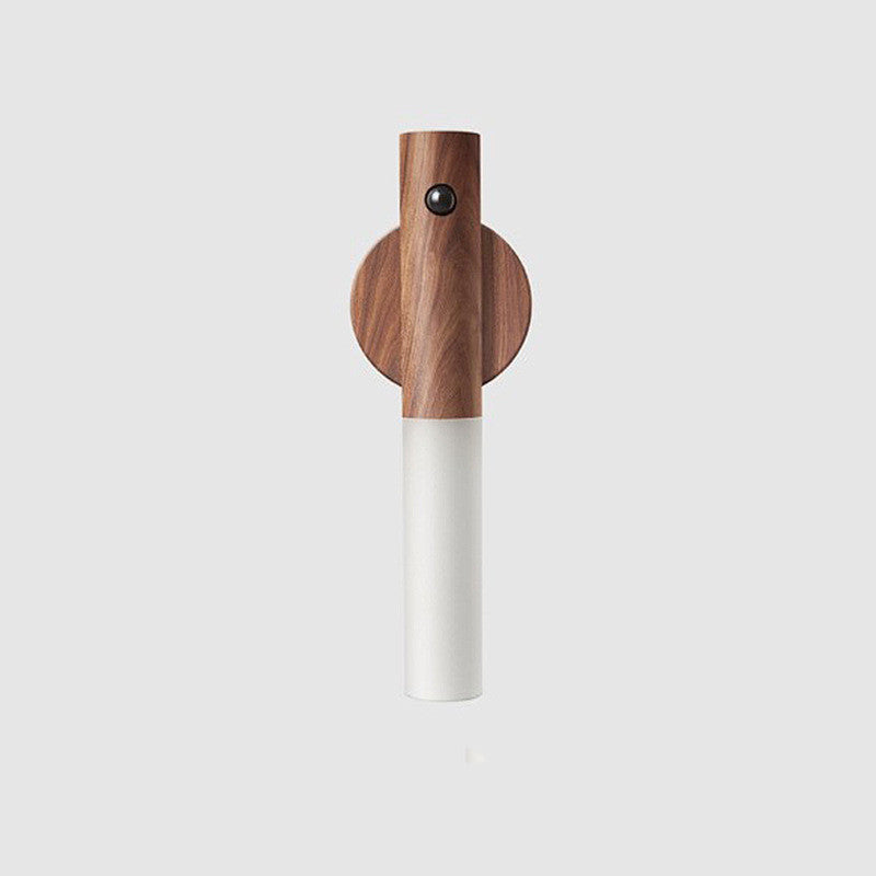 USB Magnetic Wood Motion Night Light