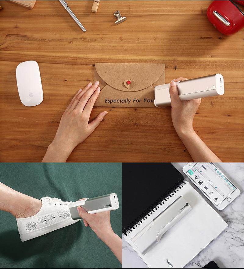 Portable Handheld Inkjet Printer for Multi-Surface Printing