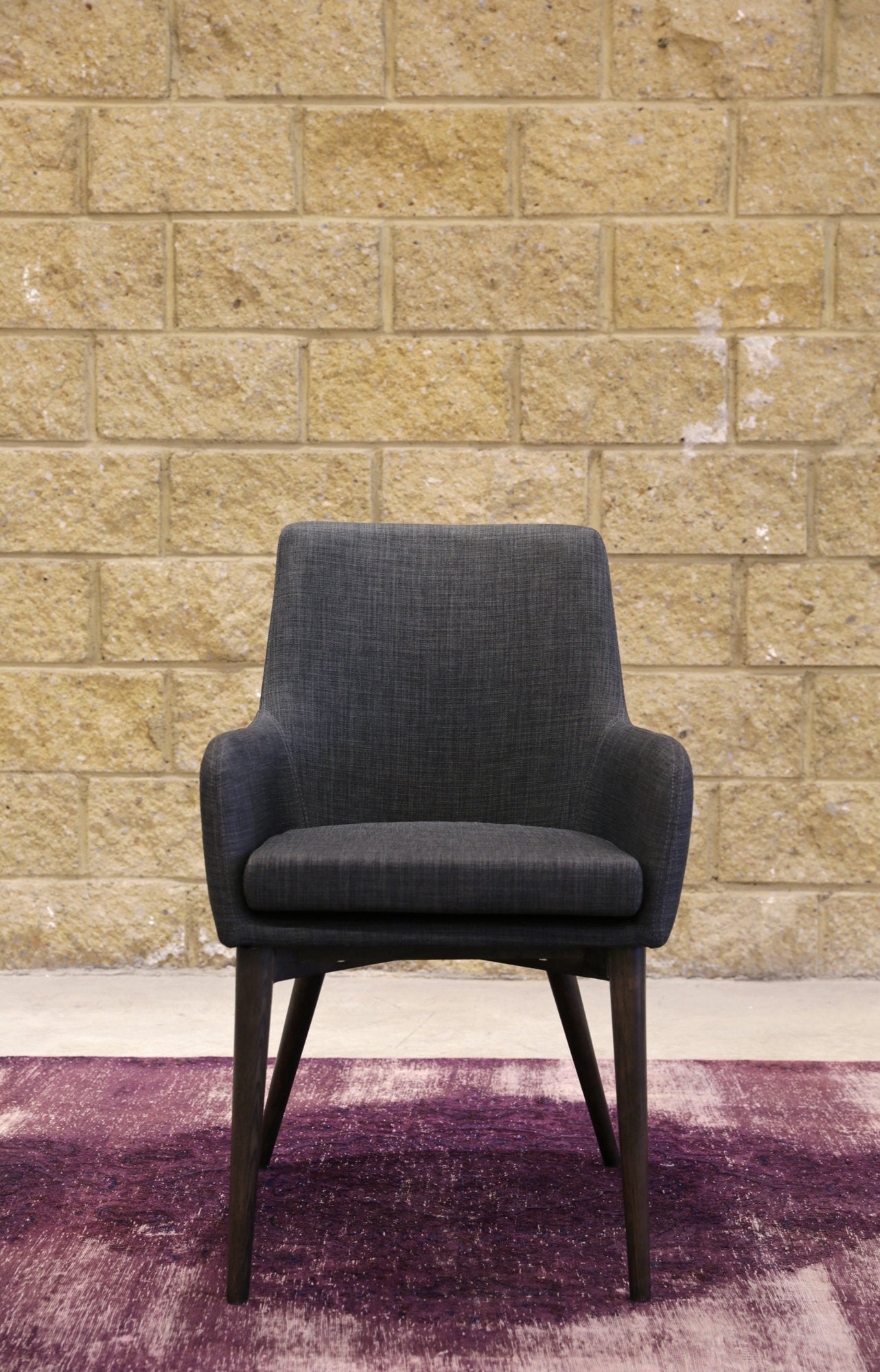 LH Home Fritz Arm Dining Chair (Set of 2)