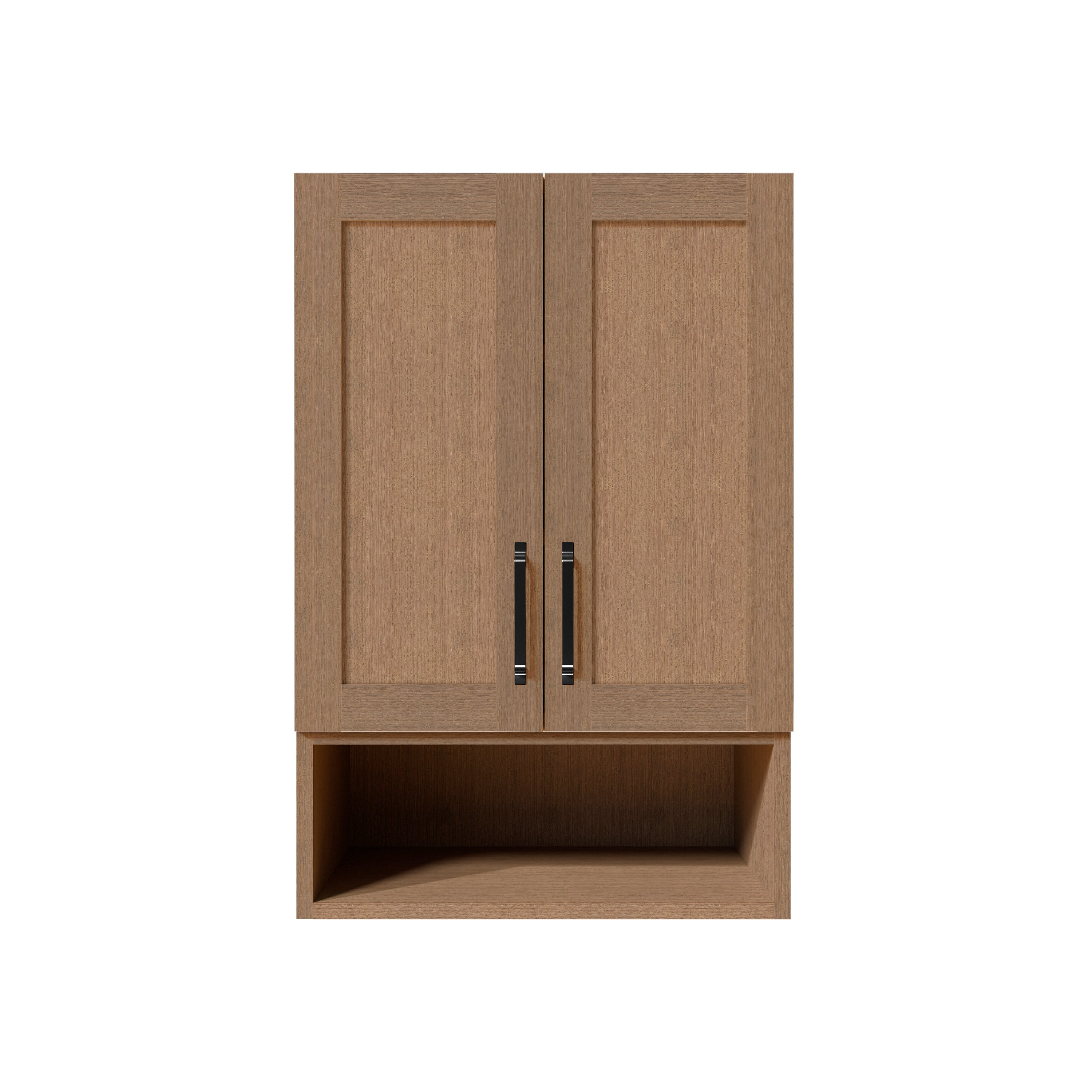 Arlo 24" x 36" Solid-Wood Wall Mounted Storage Cabinet