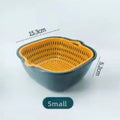 Double-Layer Washing & Draining Basket ? Multi-Functional Kitchen Basin for Fruits and Vegetables