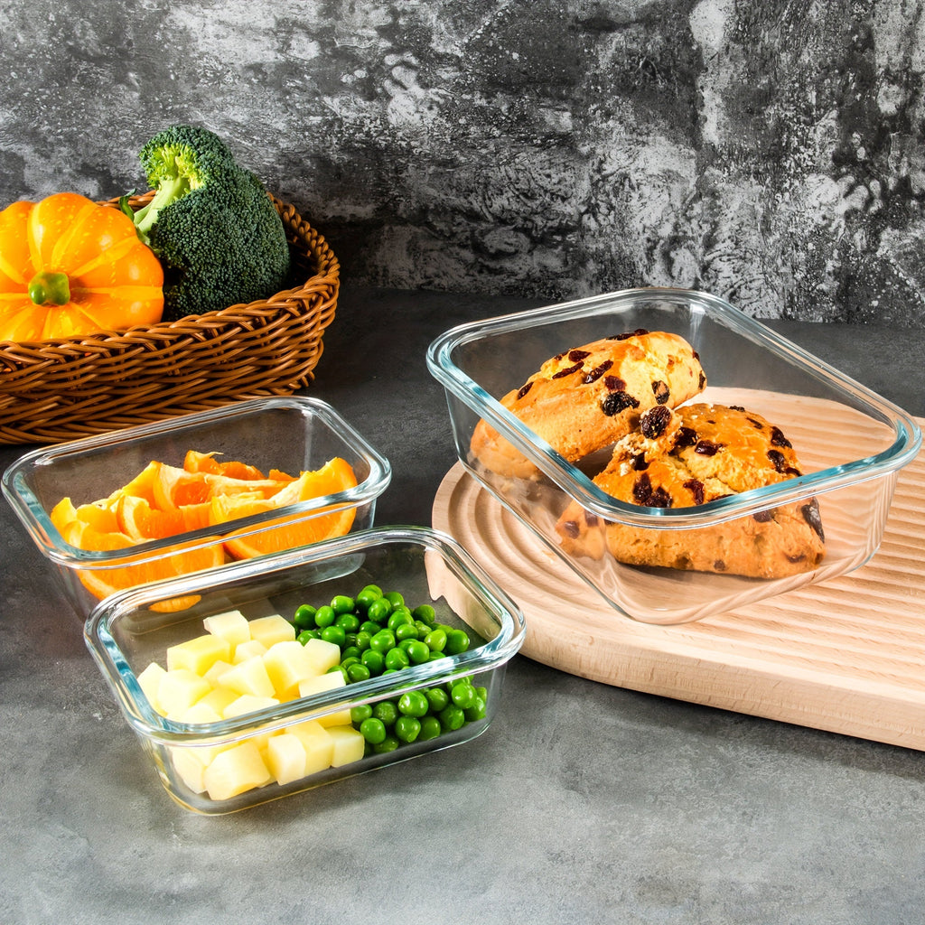 10pcs Storage Containers, Leak Proof Glass Meal Prep Containers, Reusable And Stackable Food Storage Containers With Lids Airtight, Green, For Camping, Picnic, School, Office And College, Kitchen Organizers And Storage, Kitch