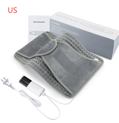 Back Heating Support Belt – Heated Waist Brace with Adjustable Temperature