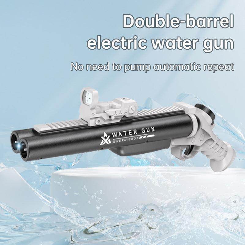 Double tube electric water gun