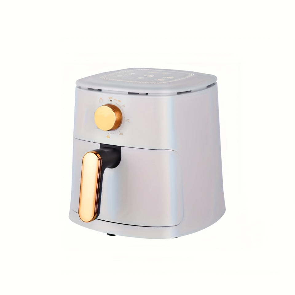 Mechanical Knob Type Air Fryer 1.06gal, BasicSimple Cooking Tool For Kitchen, MultifunctionalHousehold Healthy Cooking