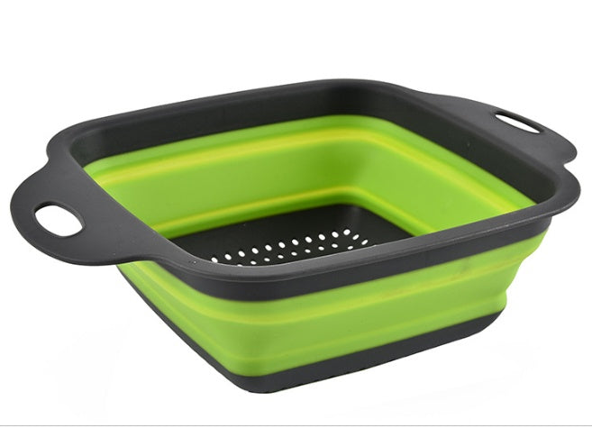 🧺 Square Folding Telescopic Drain Basket