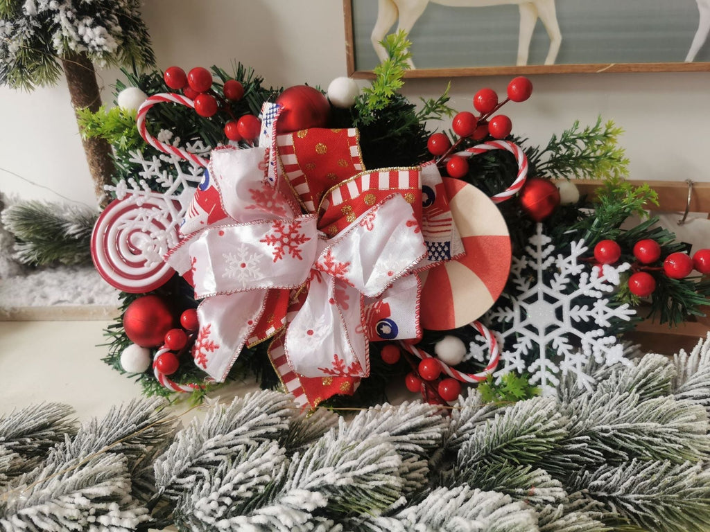 🎄 Christmas Upside-Down Tree – Unique Door & Wall Holiday Decoration