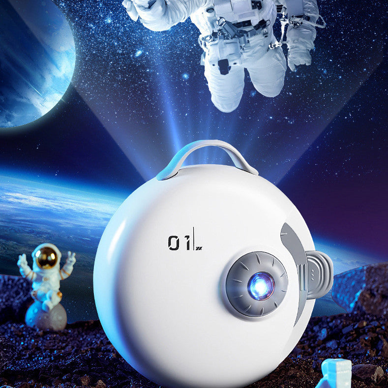 Cozy galaxy bedroom night lamp
