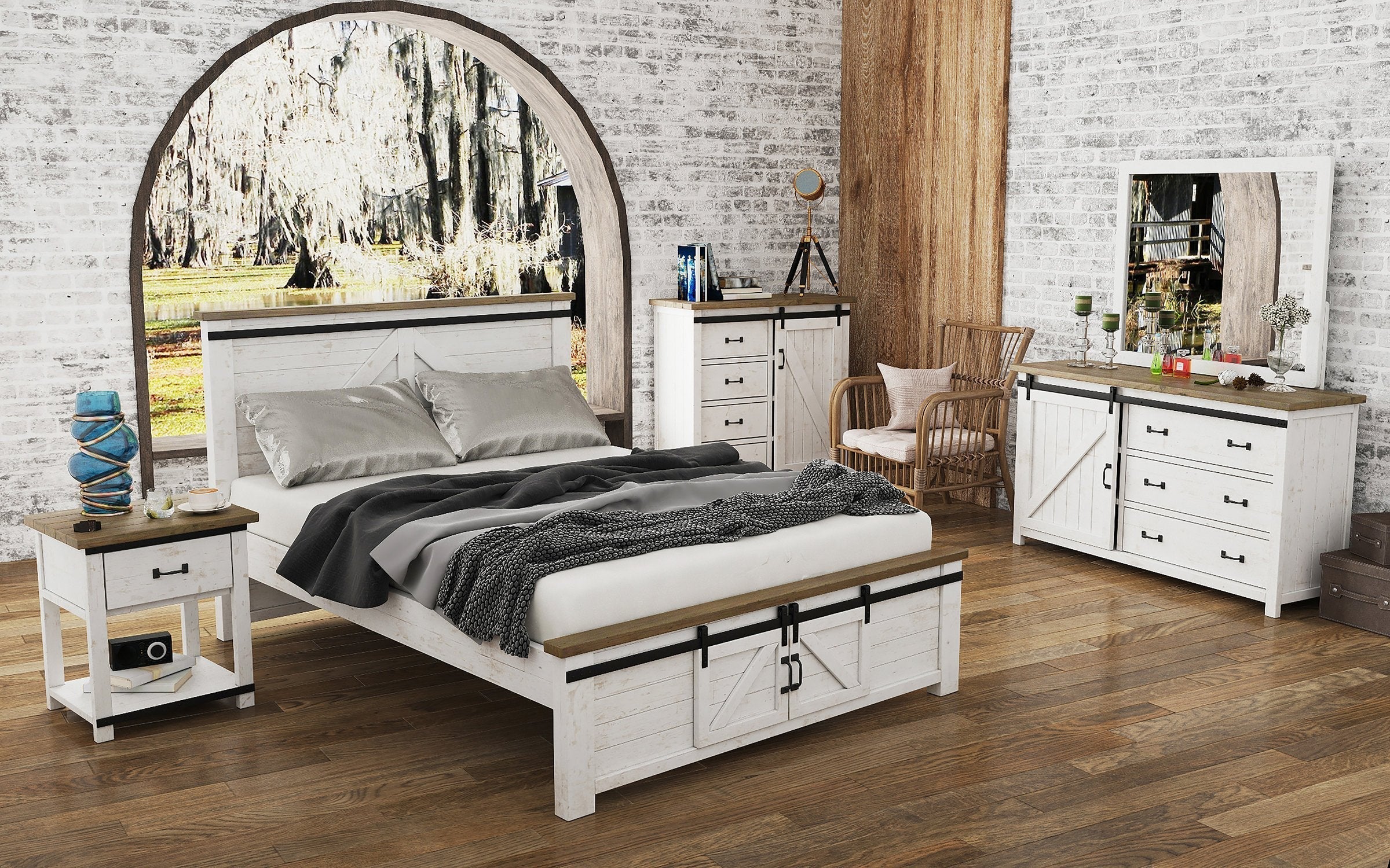 LH Home Provence Queen Bed