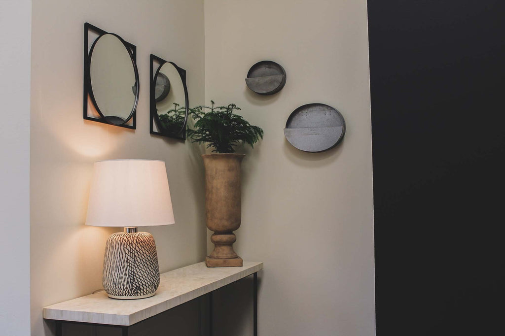 LH Home Skye Swirl Lamp