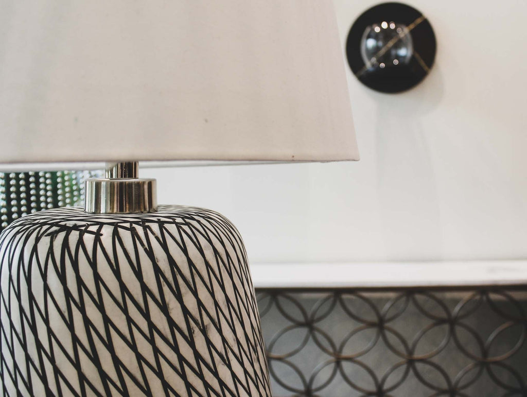 LH Home Skye Swirl Lamp