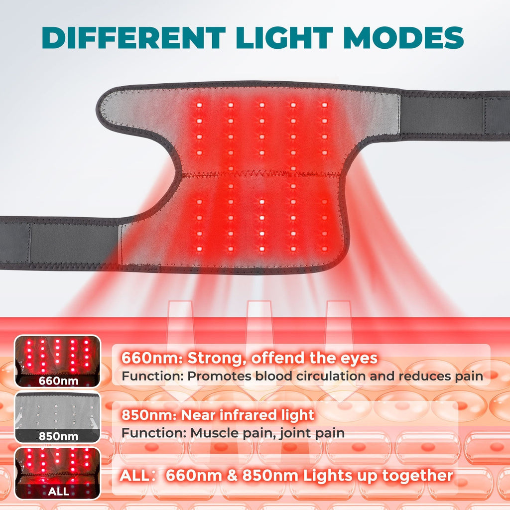 Infrared Light Therapy Electric Heating Knee Pad – Joint & Pain Relief Support