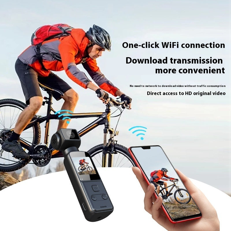 📸 4K HD Anti-Shake Pocket Sports Camera – Mini Action Cam for Outdoor & Travel