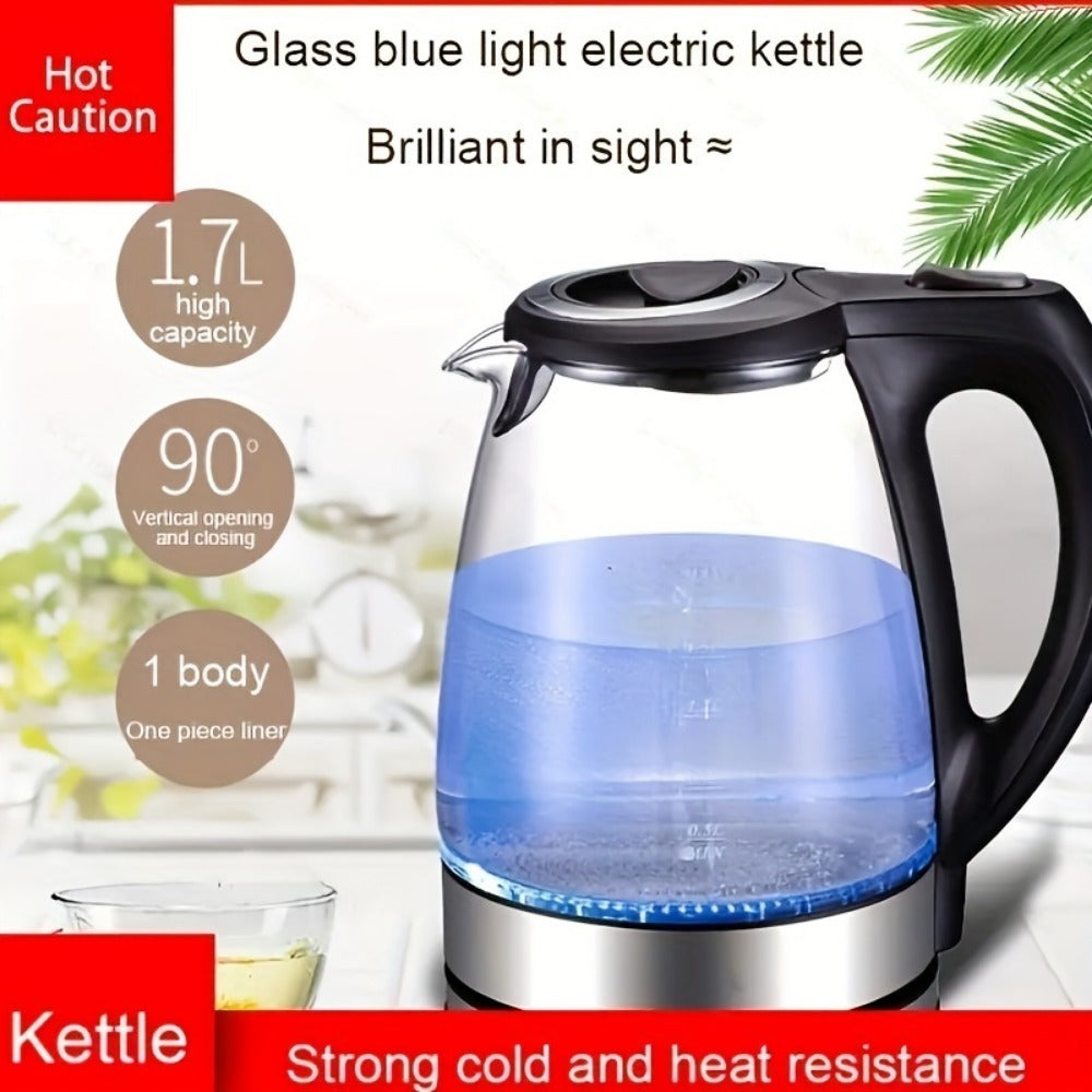 ☕ 1.7 L Electric Kettle With Filter – Fast Boil with Filter & Inner Lid