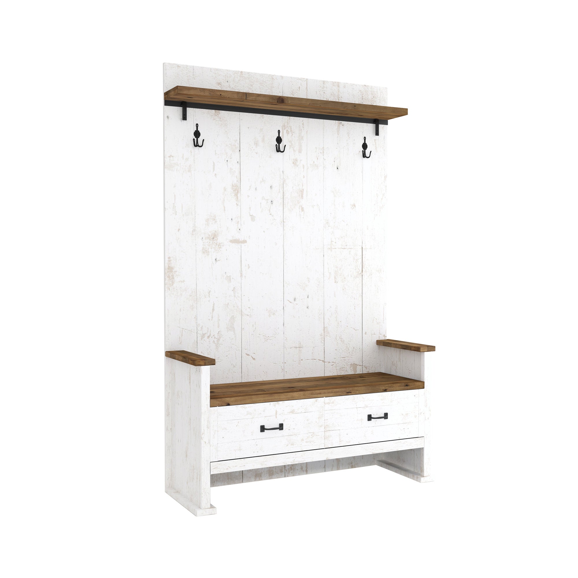 LH Home Provence Hall Bench 2 Drawer