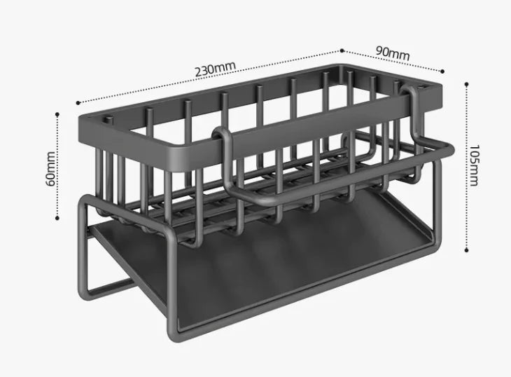 Kitchen Sink Caddy Draining Rack