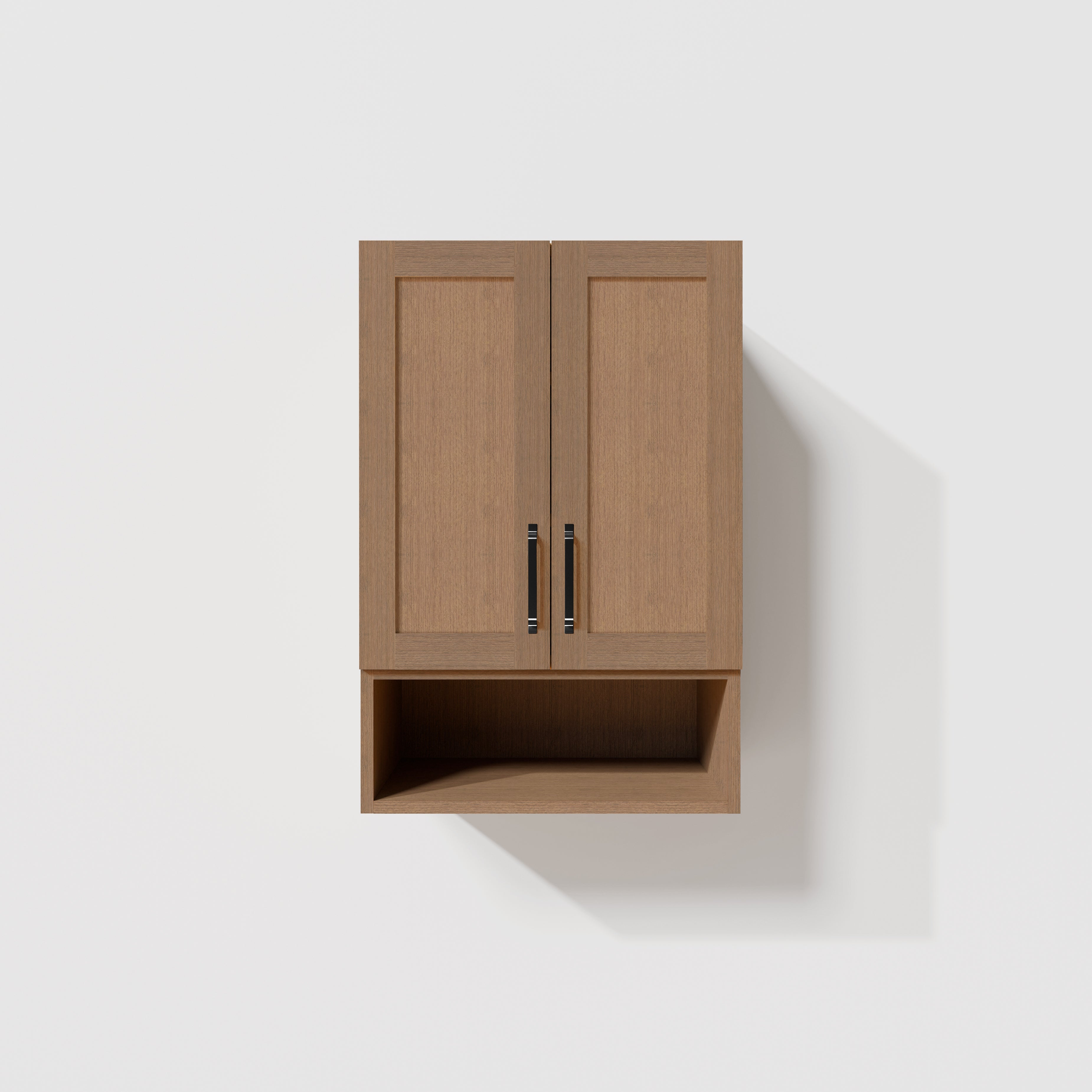 Arlo 24" x 36" Solid-Wood Wall Mounted Storage Cabinet