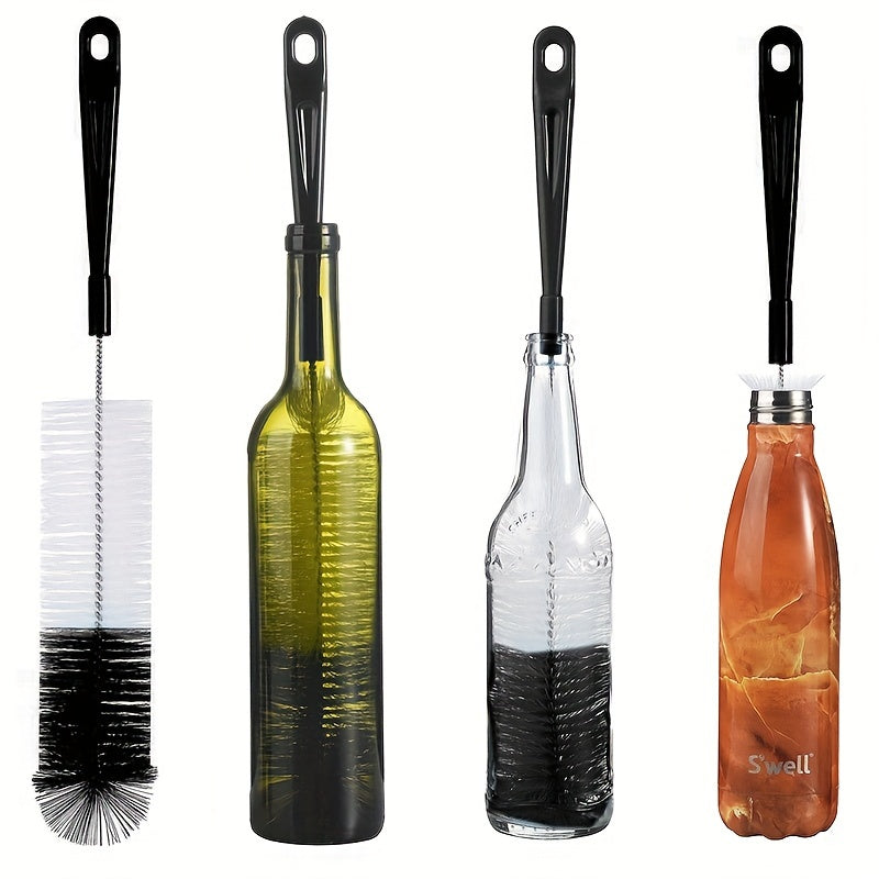 8pcs/set, Cup Brush, Long Handle Bottle Cleaning Brush, Straw Brush, Tea Stain Removal Brush, No Dead Corner, Multipurpose Kitchen Cleaning Brush, For Water Bottle, Tea Cup, Groove, Cleaning Supplies, Cleaning Tool, Christmas