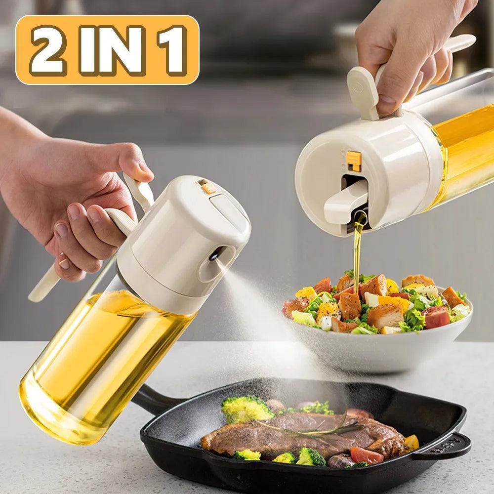 Olive oil dispenser bottle