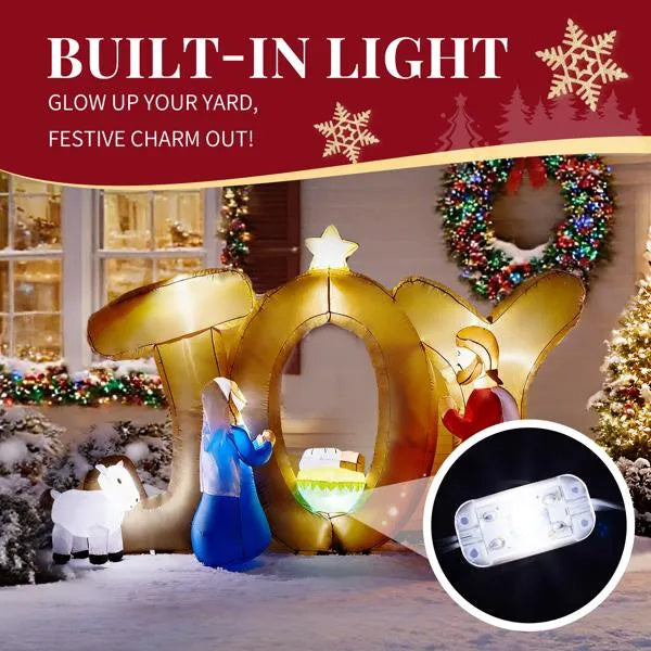 7.5FT Lighted Christmas Inflatable Decoration