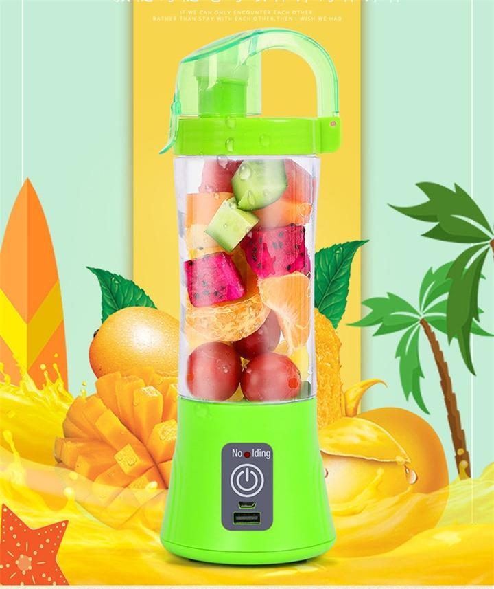 🍊 Portable USB Fruit Juicer – Rechargeable Smoothie Maker