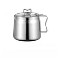304 Stainless Steel Oil Container ? With Built-In Strainer for Cooking Oil Storage