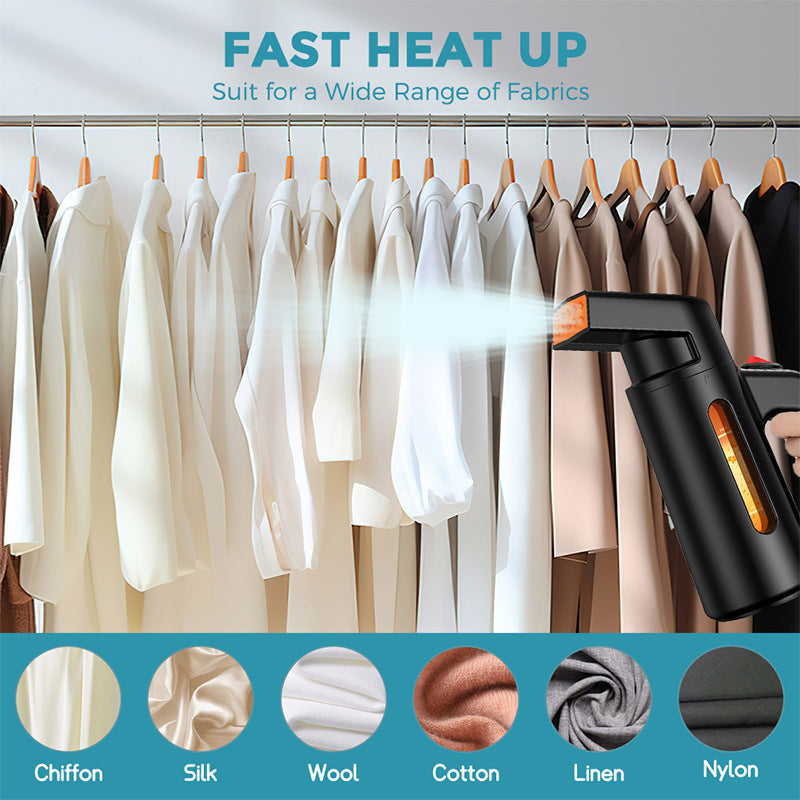 🧼 Portable Handheld Garment Steamer – Wet & Dry Electric Iron