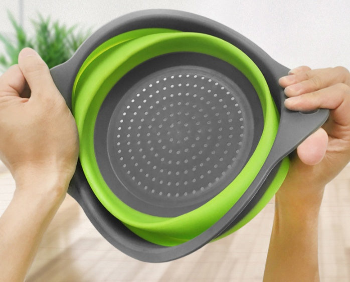 🧺 Square Folding Telescopic Drain Basket
