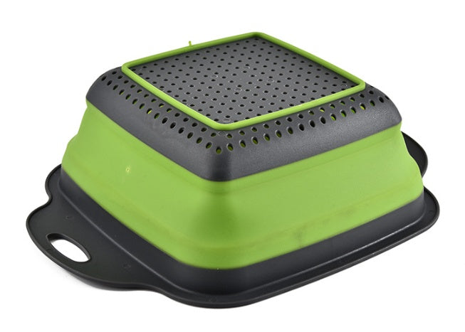 🧺 Square Folding Telescopic Drain Basket