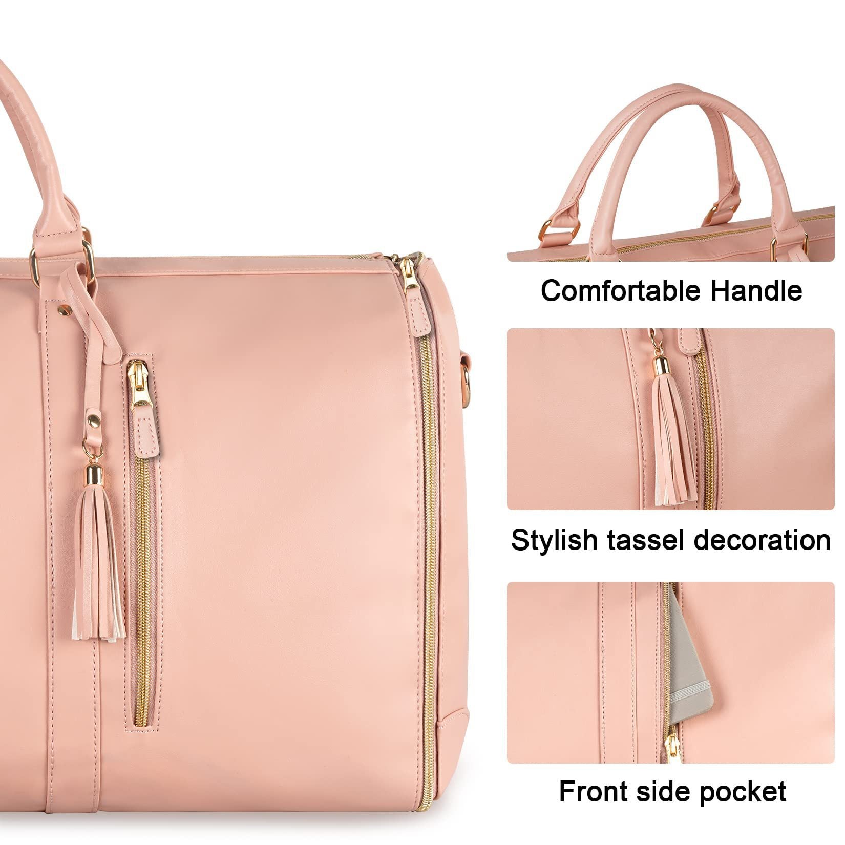 👜 Large Travel Duffle Bag – Waterproof Folding Suit & Clothes Tote