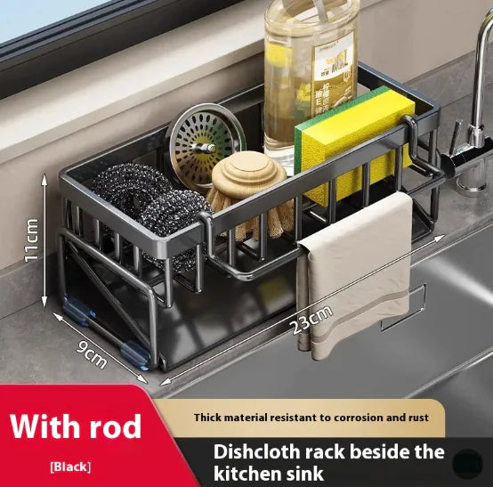 Kitchen Sink Caddy Draining Rack