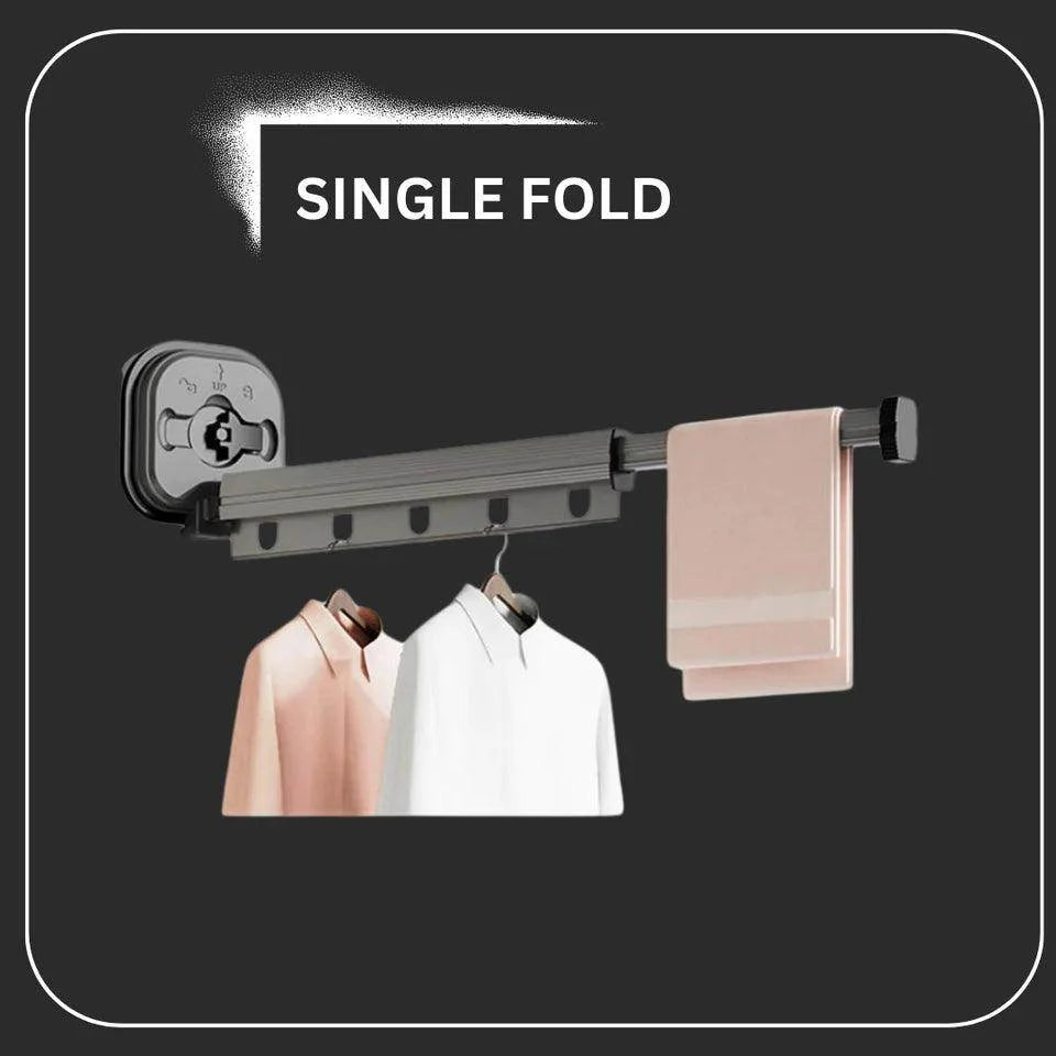 Suction Cup Folding Drying Rack