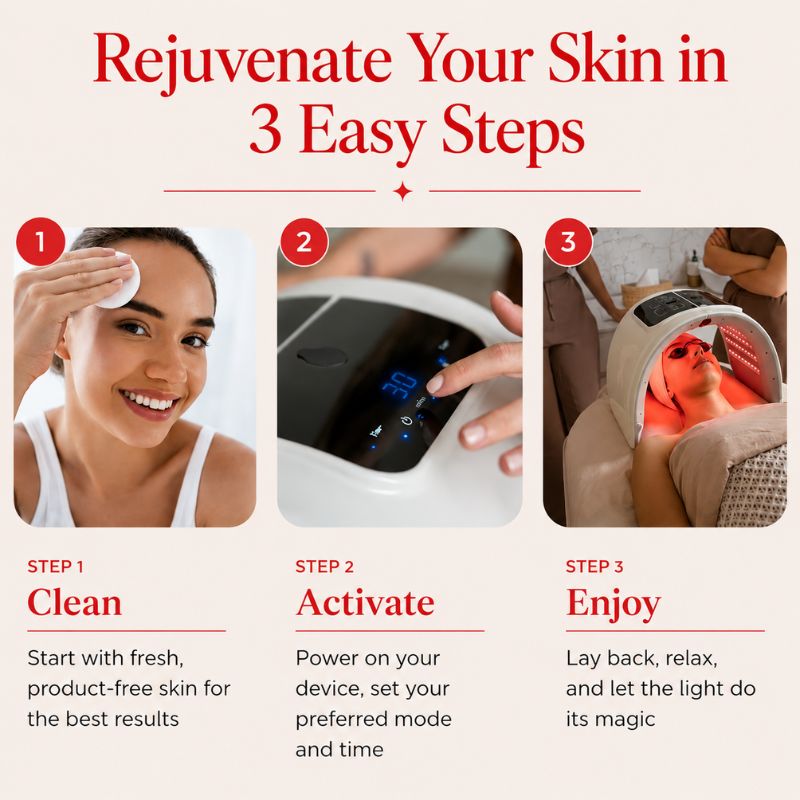 LED Light Therapy Machine