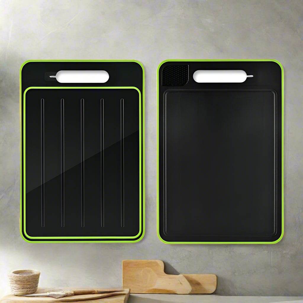 Double-side Cutting Board With Defrosting Function