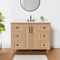 Arlo 42" Solid-Wood Vanity with Quartz Countertop