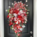 🎄 Christmas Upside-Down Tree – Unique Door & Wall Holiday Decoration