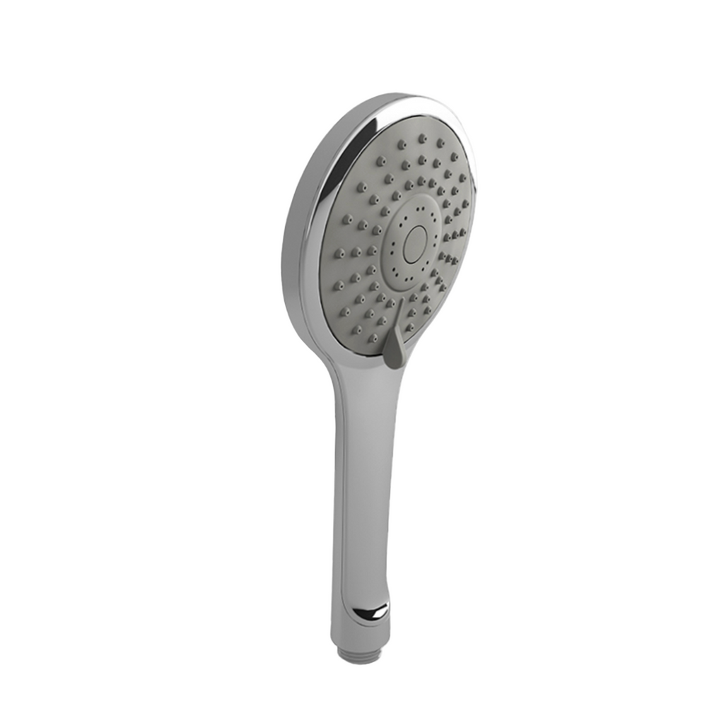 Riobel 30 Round Shower Kit: 2-Way System with Hand Shower and Shower Head