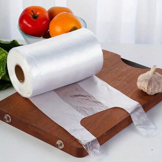 Multi-Size PE Food Storage Bags ? Freezer & Microwave Safe Vegetable and Food Storage