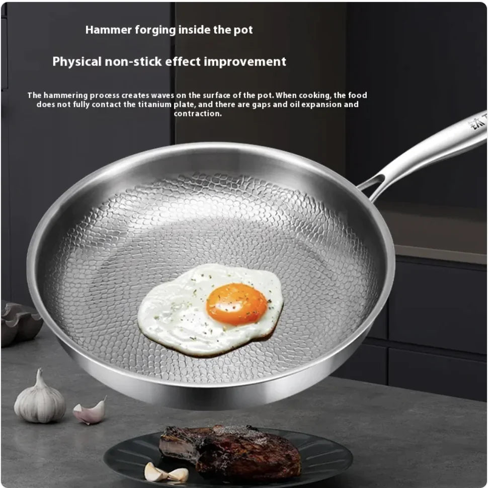 Pure Titanium Nonstick Frying Pan