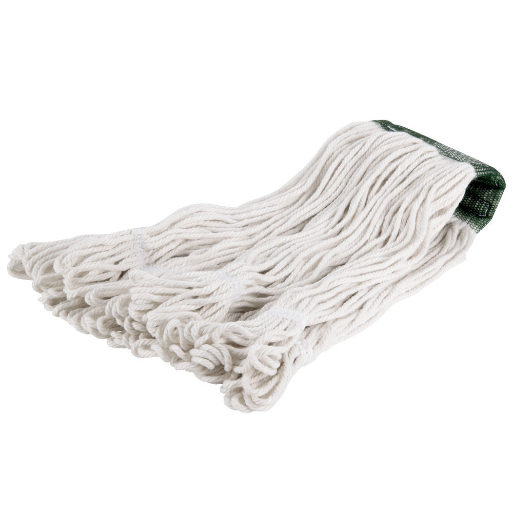 Continental A05002 24 oz. Poly/Cotton Loop End Wet Mop Head with 5" Band