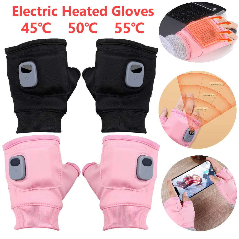 🧤 Electric Heating Winter Gloves – USB Rechargeable Smart Warm Gloves